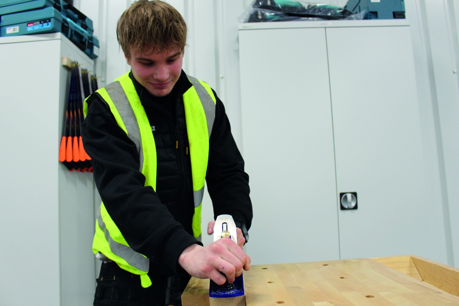 Charlie Colmer, Carpentry and Joinery Level 2