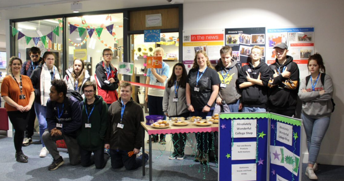 The Absolutely Wonderful College Shop opens at the Abingdon campus ...