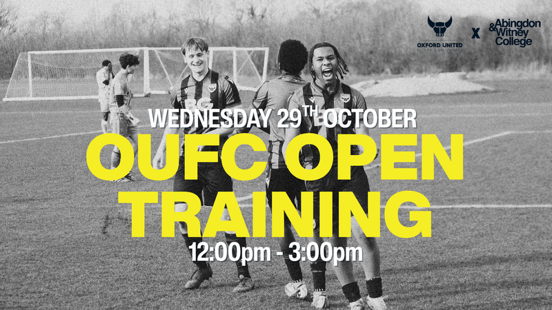 OUFC Advanced Football Programme Open Training Session