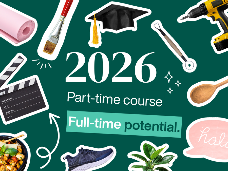 Start the new year with a part-time course and reach your full potential