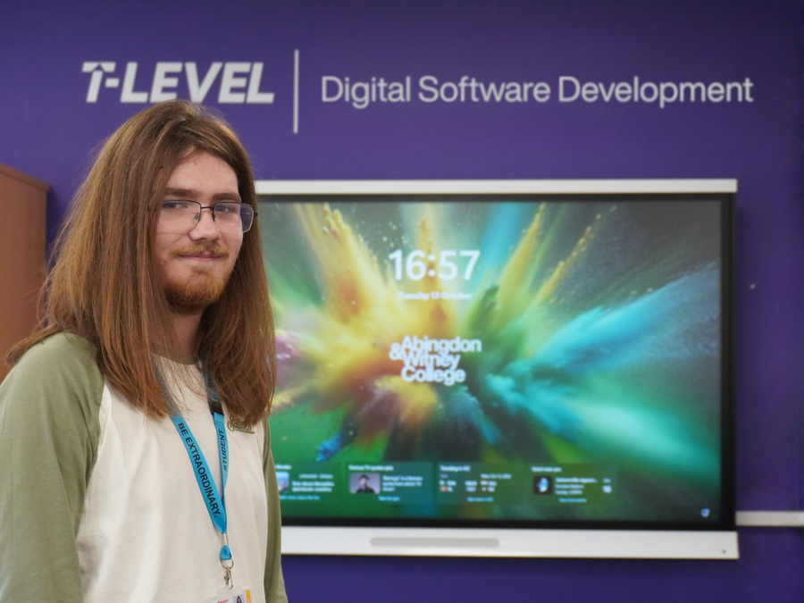 Why a Computing Digital Software Development T Level was the right choice for Adam