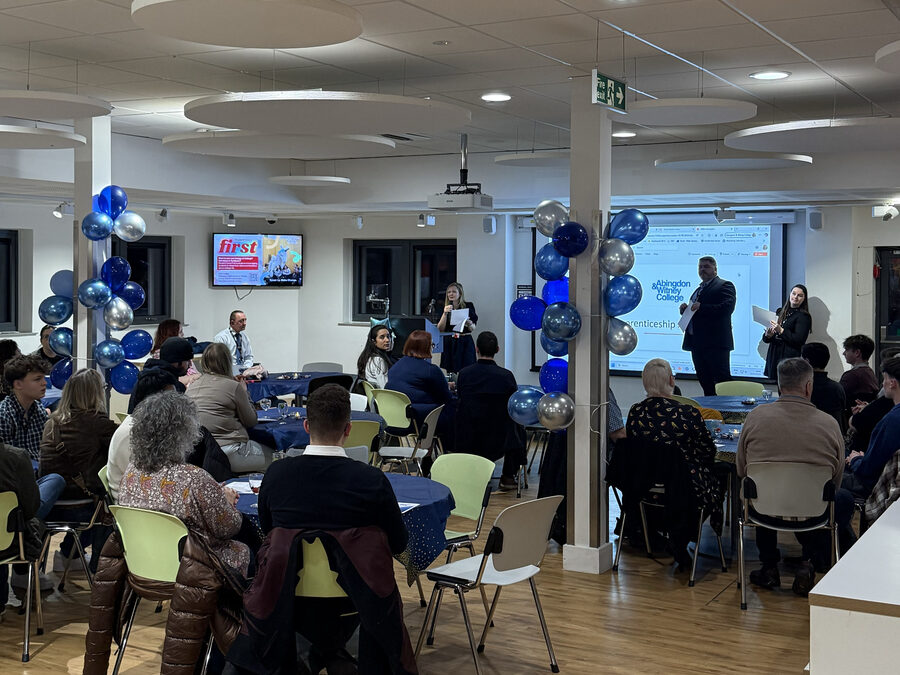 Apprentices celebrated at our first ever Apprenticeship Awards Evening