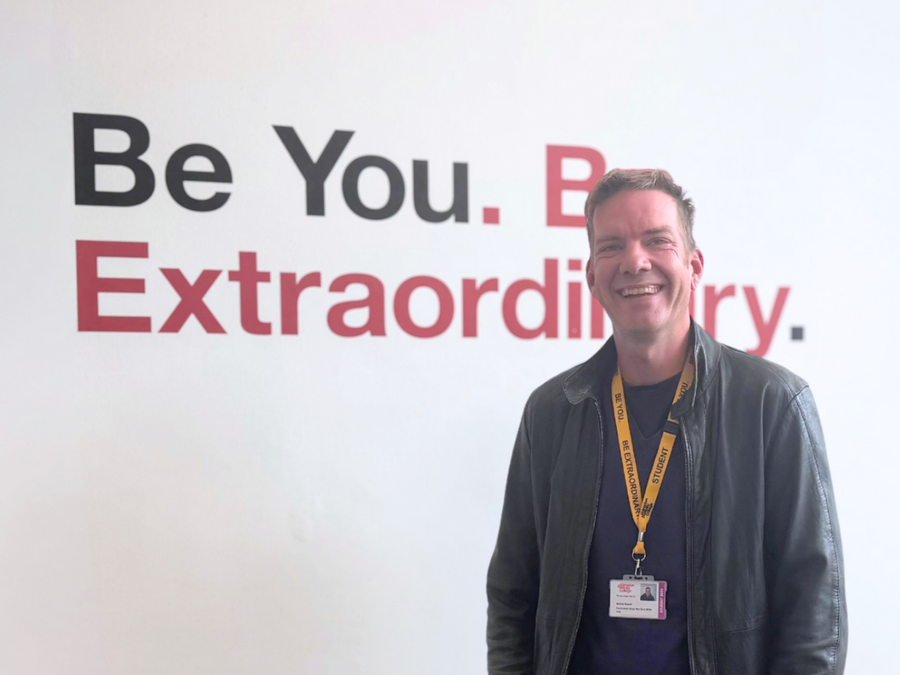Adult learner Michel turns revision challenges into a learning app for Electrical his peers