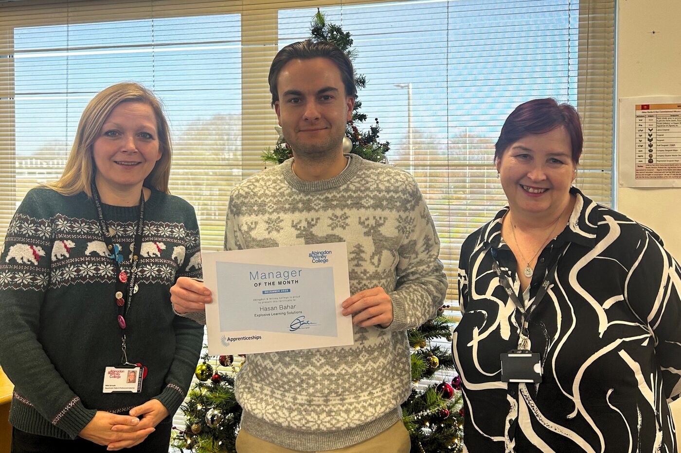 Hasan Bahar - December 2025 Winner