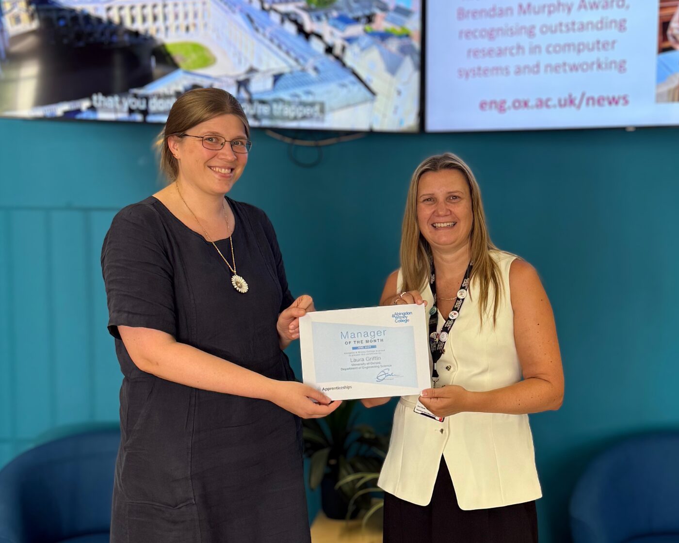 Laura Griffin - June 2026 Winner