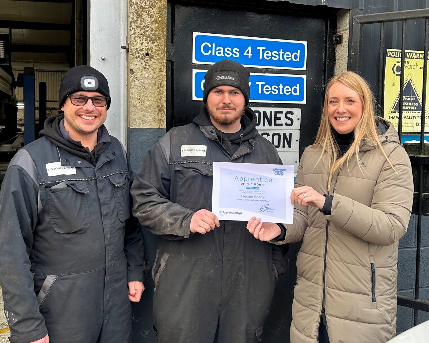 Freddie Cherry - November 2025 Winner